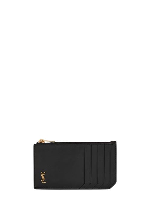 Portacarte Fragments SAINT LAURENT | 84796202G0W1000